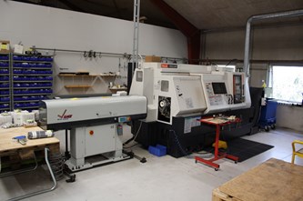 Mazak SQT250M. Dimensioner: Ø6-Ø250, Z=1000, udboring Ø75 m/stanglader